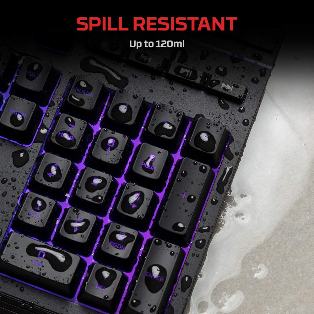 Foto 2 | Teclado Gaming Hyperx Alloy Core Rgb Membrane Black - Venta Internacional.