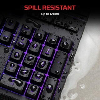 Foto 2 | Teclado Gaming Hyperx Alloy Core Rgb Membrane Black - Venta Internacional.