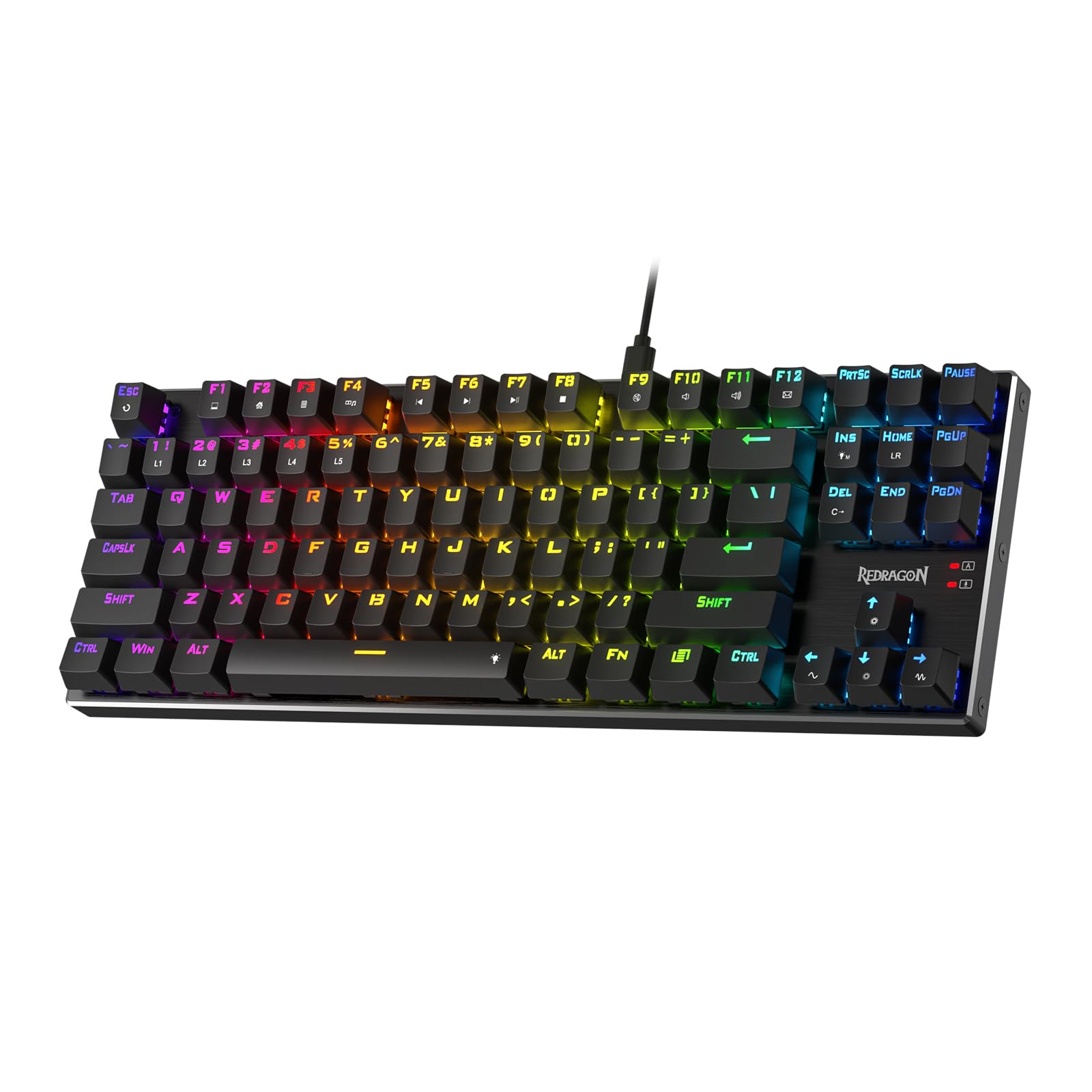 Foto 2 pulgar | Teclado Para Juegos Redragon K660 (k556 Tkl) Rgb Mechanical - Venta Internacional.