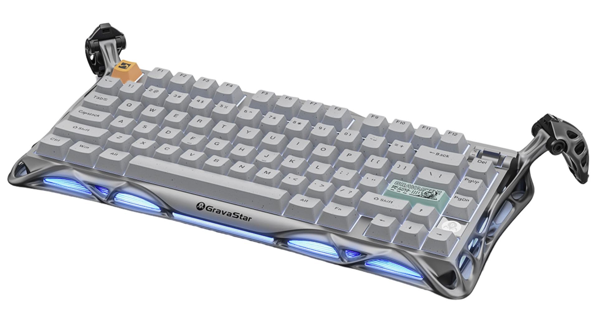 Foto 2 pulgar | Teclado Inalámbrico Para Juegos Gravastar Mercury K1 Pro 79 Teclas - Venta Internacional.