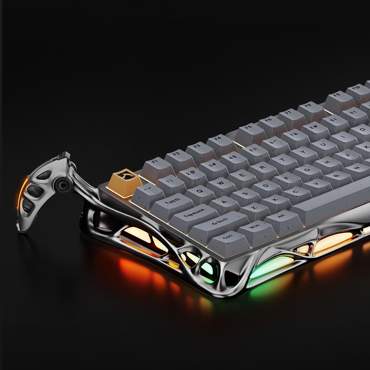 Foto 3 pulgar | Teclado Inalámbrico Para Juegos Gravastar Mercury K1 Pro 79 Teclas - Venta Internacional.