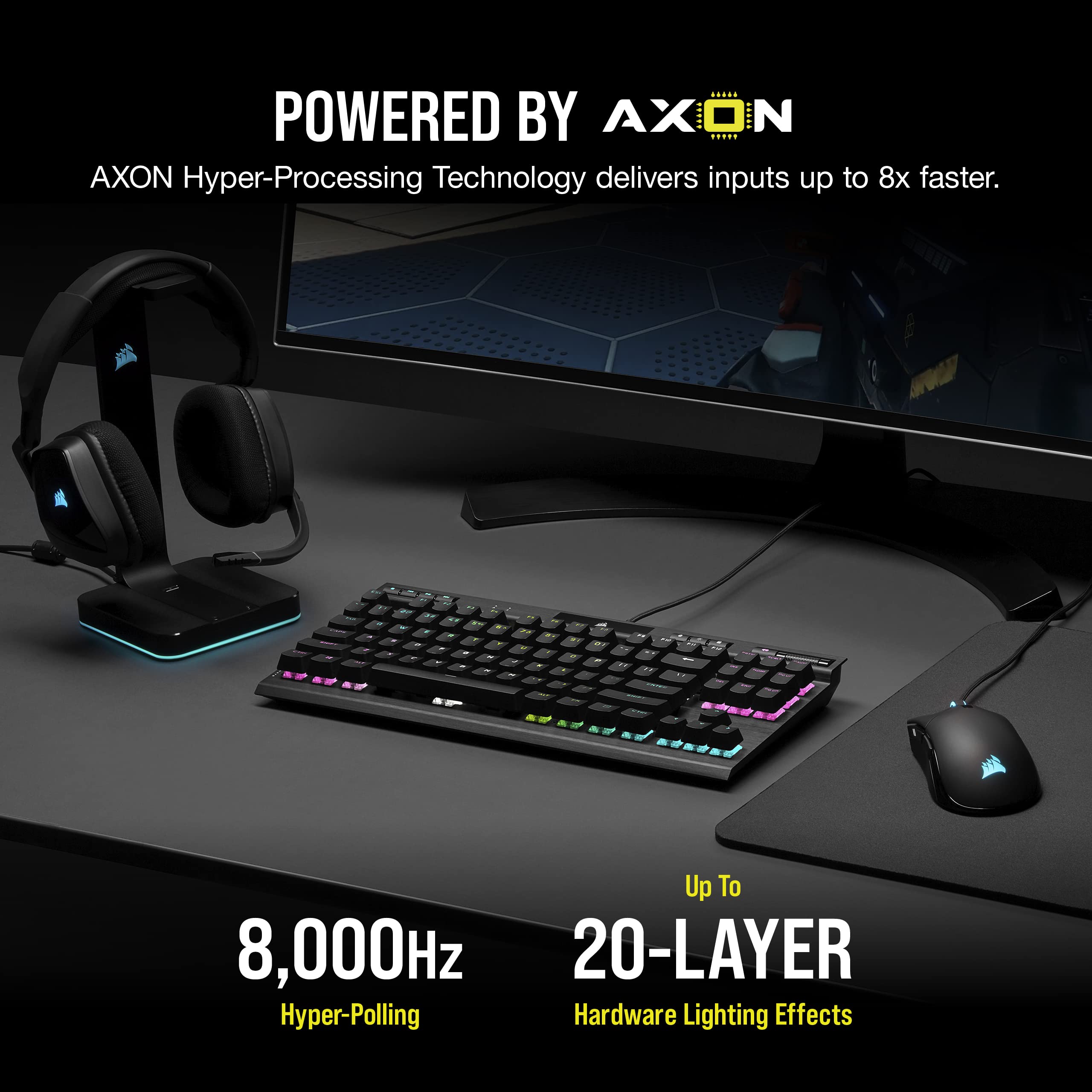Foto 5 pulgar | Teclado Para Juegos Corsair K70 Rgb Tkl Champion Series Opx - Venta Internacional.
