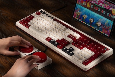 Foto 5 | Teclado 8bitdo Retro 108 Mecánico 108 Teclas Bluetooth - Venta Internacional.