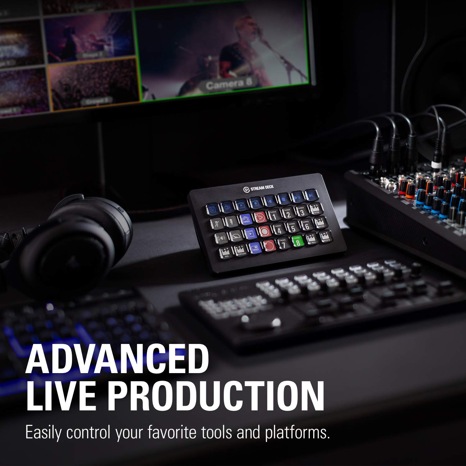 Foto 3 pulgar | Controlador De Estudio Elgato Stream Deck Xl 32 Teclas Macro - Venta Internacional.