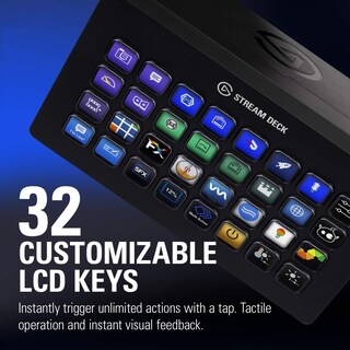 Foto 3 | Controlador De Estudio Elgato Stream Deck Xl 32 Teclas Macro - Venta Internacional.
