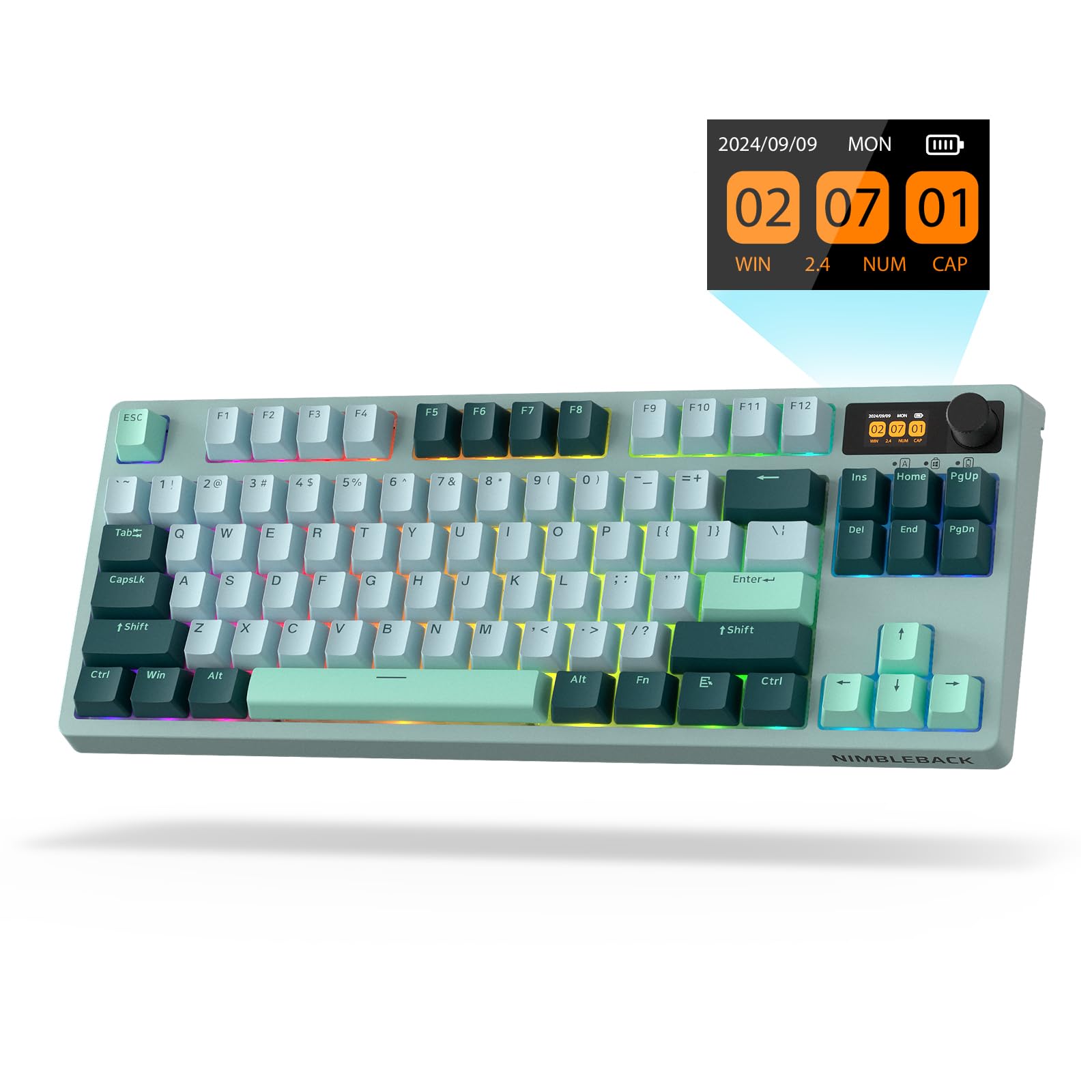 Foto 2 pulgar | Teclado Mecánico Inalámbrico Ltc Nimbleback Nb841 Pro 75% - Venta Internacional.