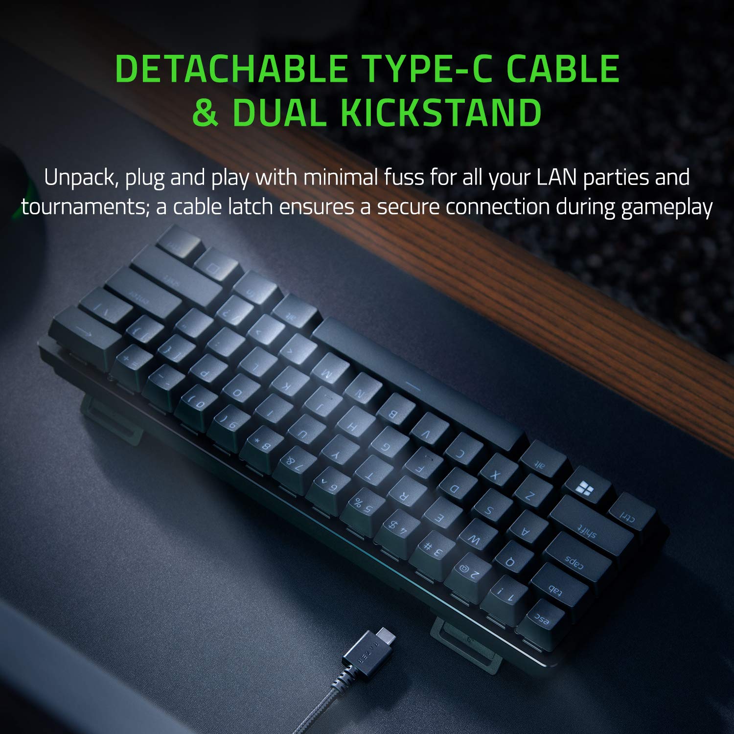 Foto 5 pulgar | Teclado Para Juegos Razer Huntsman Mini 60% Lineal Óptico Negro - Venta Internacional.