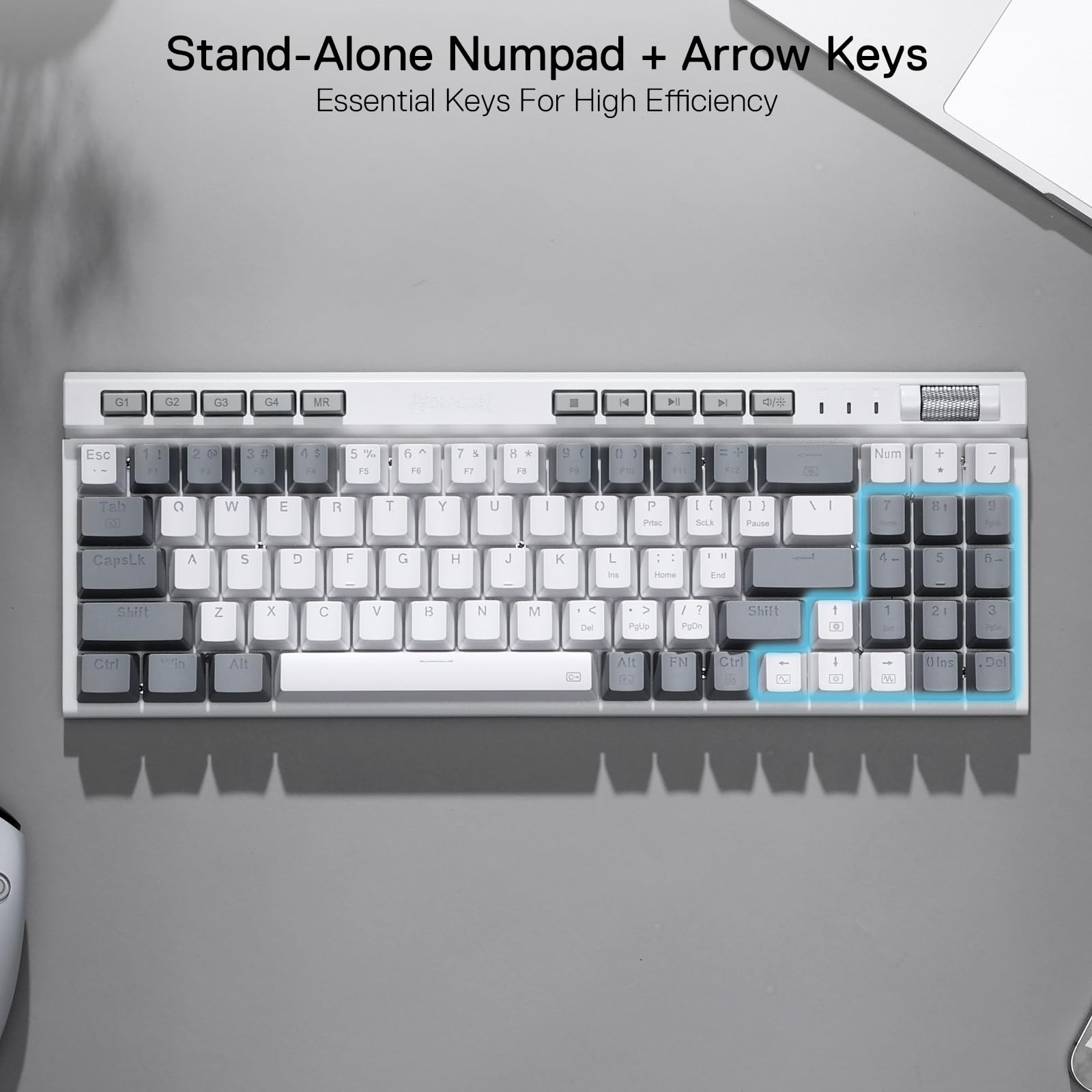 Foto 7 pulgar | Teclado Mecánico Para Juegos Redragon K655 75% Rgb Con Cable - Venta Internacional.