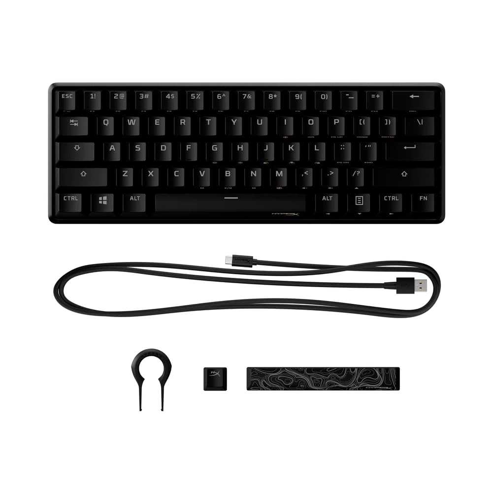 Foto 7 pulgar | Teclado Mecánico Para Juegos Hyperx Alloy Origins 60 Black - Venta Internacional.
