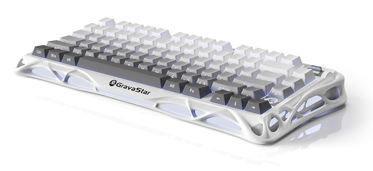 Foto 2 pulgar | Teclado Mecánico Inalámbrico Para Juegos Gravastar Mercury K1 - Venta Internacional.