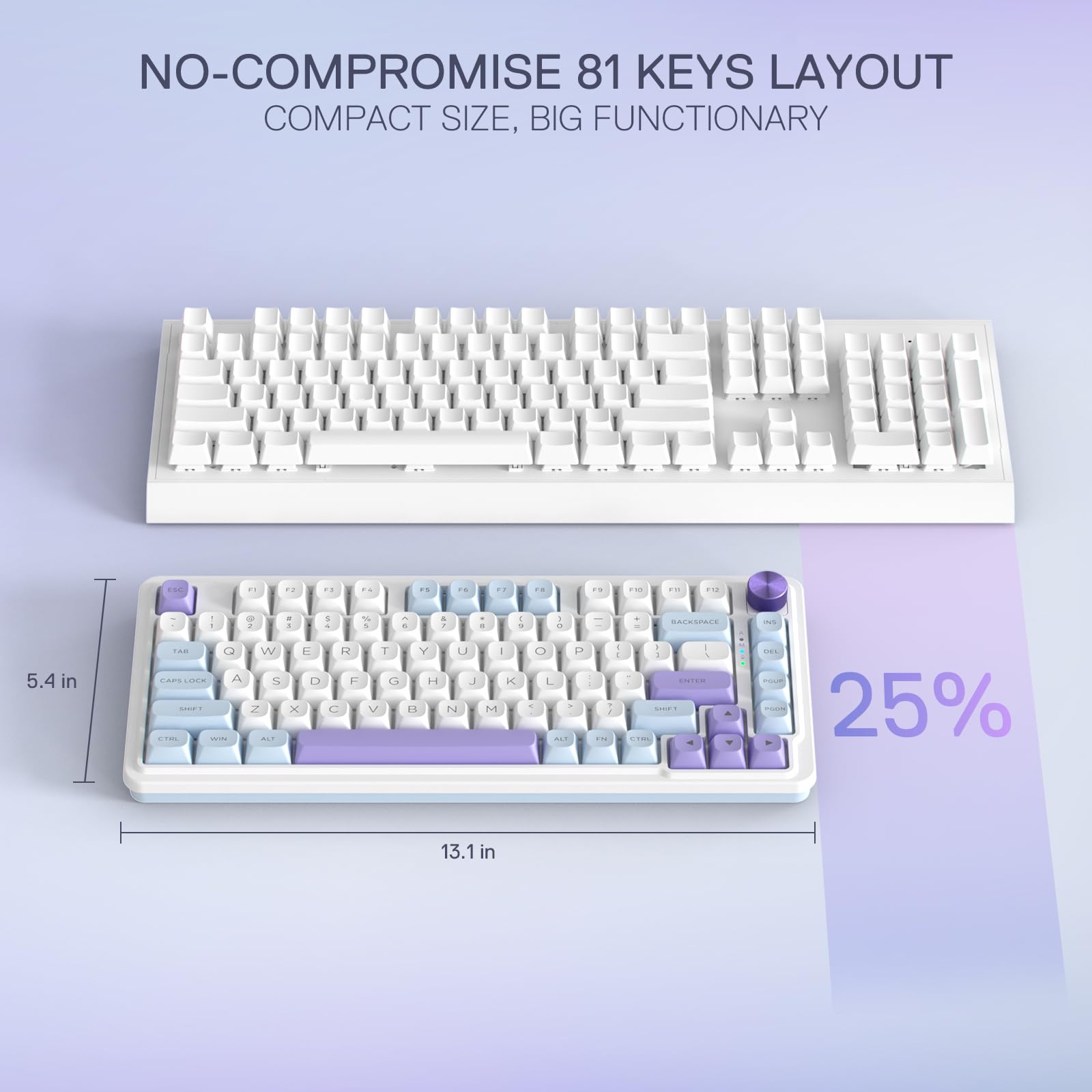 Foto 4 | Teclado Para Juegos Redragon K673 Max 75% Inalámbrico Rgb - Venta Internacional.