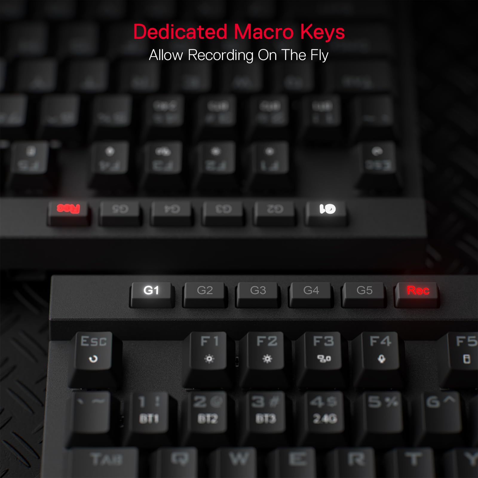 Foto 6 pulgar | Teclado Inalámbrico Rgb Para Juegos Redragon K580 Pro Con 104 Teclas - Venta Internacional.