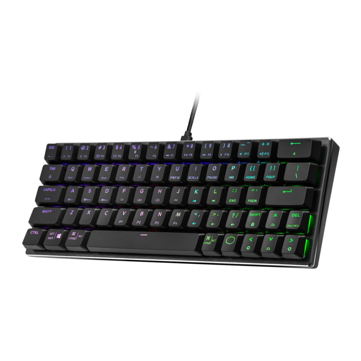 Foto 3 | Teclado Mecánico Cooler Master Sk620 60% Gris Espacial - Venta Internacional.