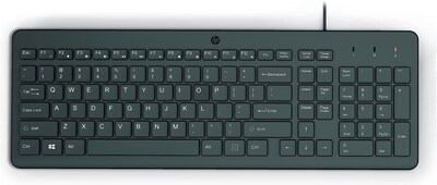 Foto 1 | Teclado Hp 150 Con Cable Con Teclado Numérico Usb Negro - Venta Internacional.