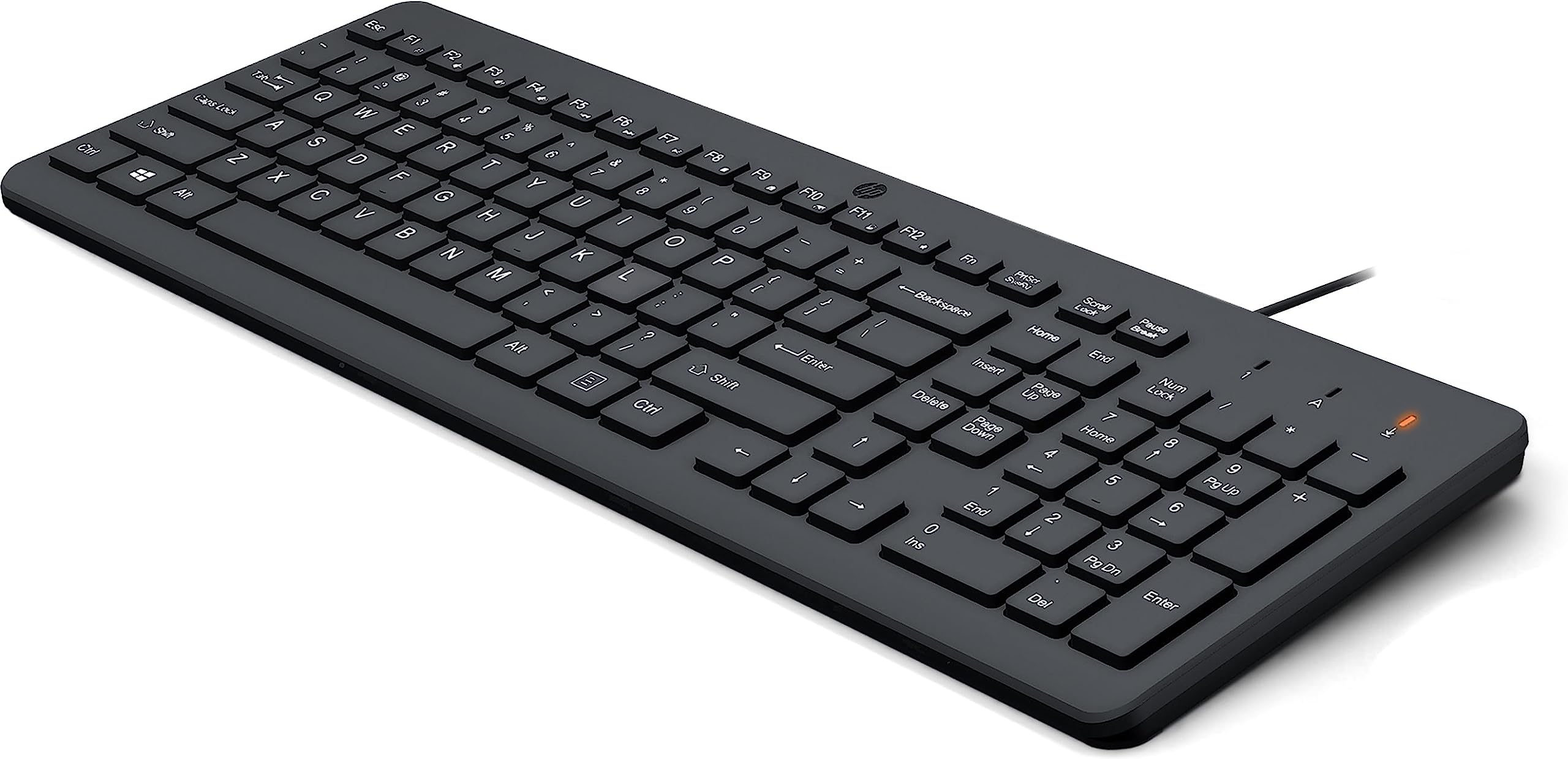 Foto 3 pulgar | Teclado Hp 150 Con Cable Con Teclado Numérico Usb Negro - Venta Internacional.