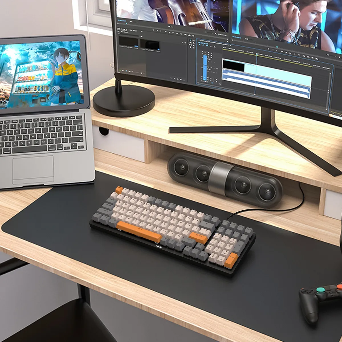 Foto 5 | Teclado Mecánico Para Juegos Profesional Rgb De Gama Alta Lab.g Multicolor