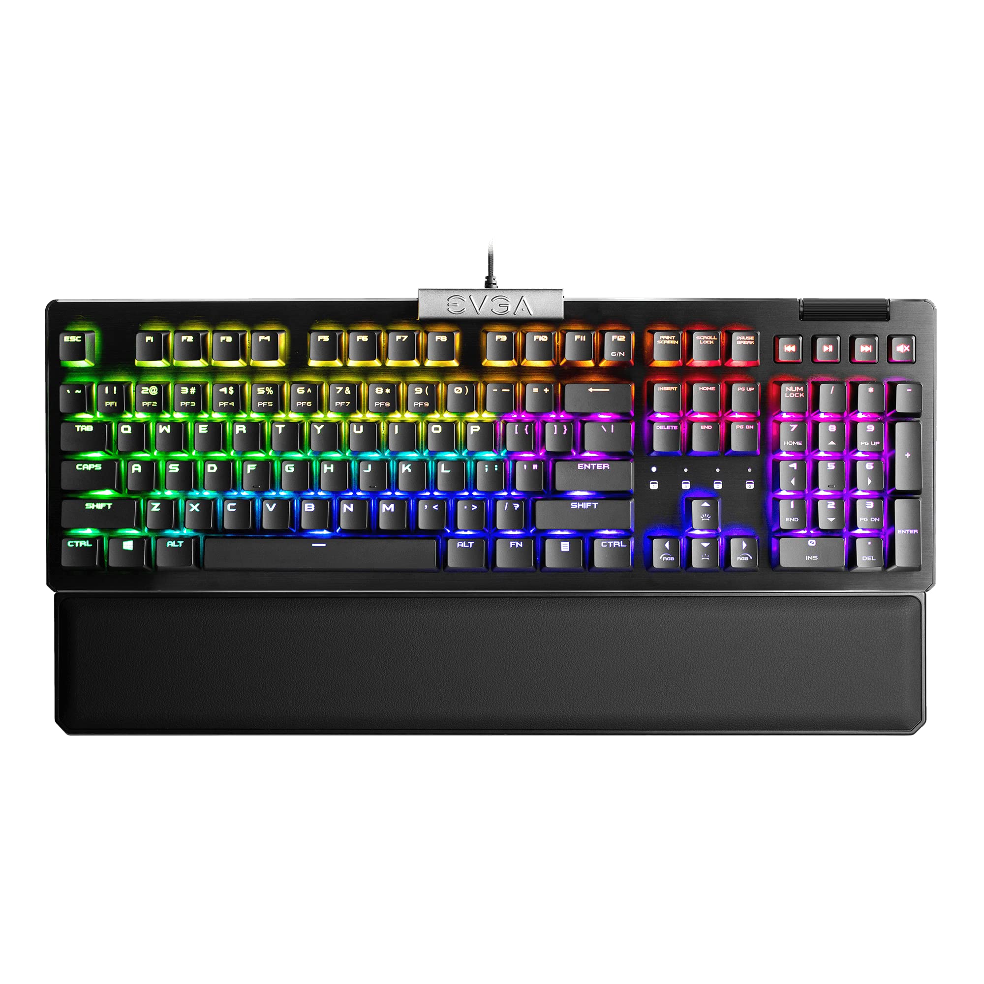 Foto 5 pulgar | Teclado Para Juegos Evga Z15 Rgb Usb Con Kailh Speed Silver - Venta Internacional.