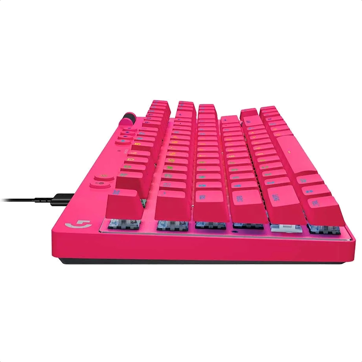 Foto 5 pulgar | Teclado Logitech Pro X Tkl Rapid Rgb Alámbrico Mecánico Magnético-analógico Gamer 920-013133