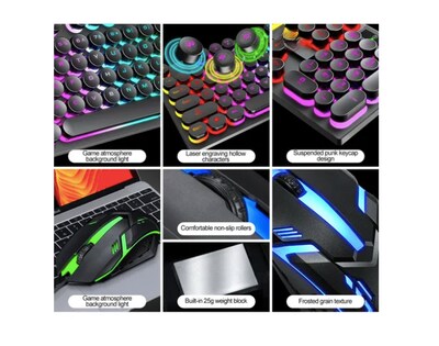 Foto 3 | Kit De Teclado Xtellar Profesional +light - Mitting Game Mouse