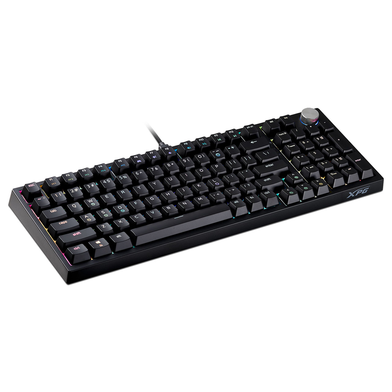 Foto 3 pulgar | Teclado Mecánico Gamer Xpg Sorcerer  Iluminación Rgb  Switch Xpg Red Mechanical  Usb Tipo C  Color Negro