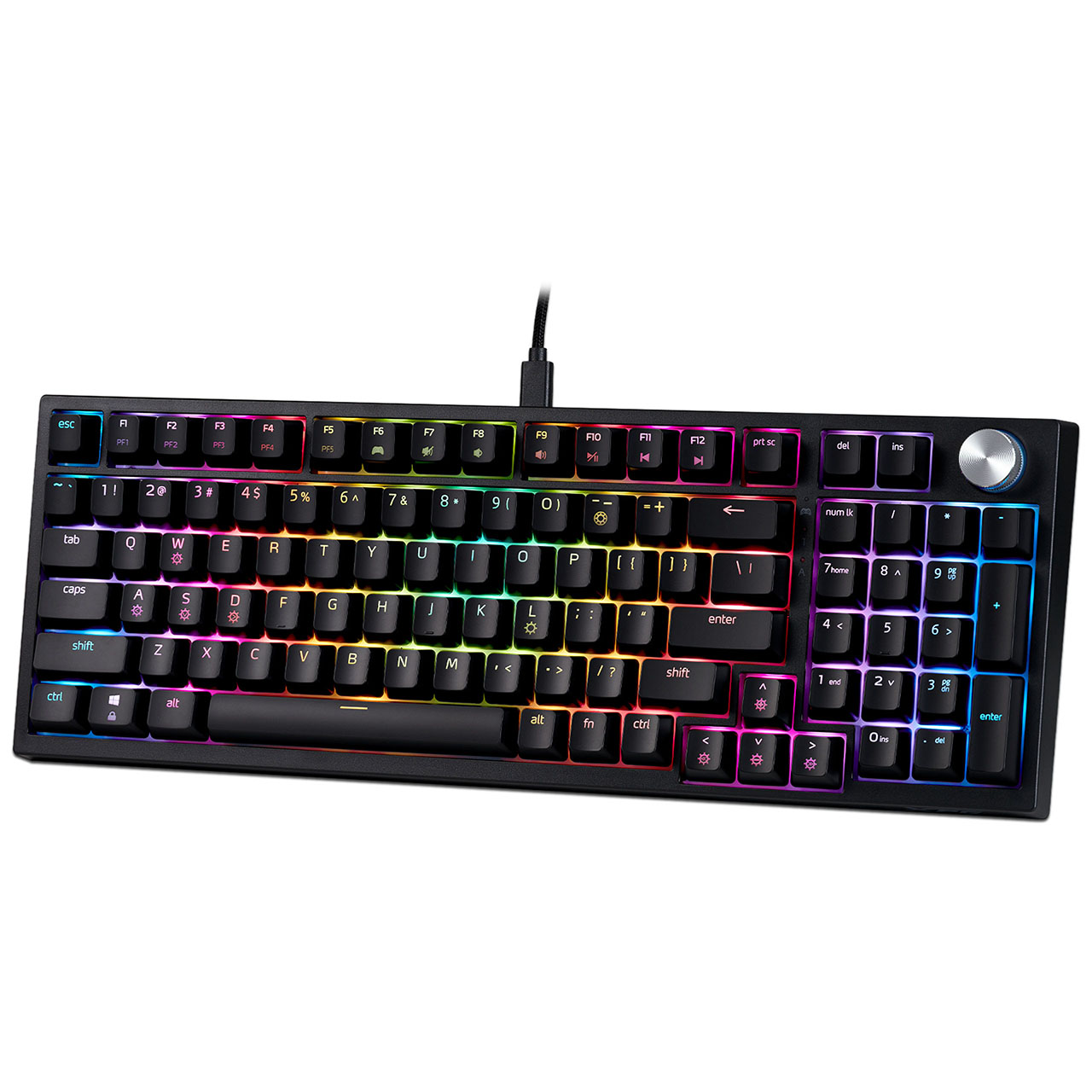 Foto 4 pulgar | Teclado Mecánico Gamer Xpg Sorcerer  Iluminación Rgb  Switch Xpg Red Mechanical  Usb Tipo C  Color Negro