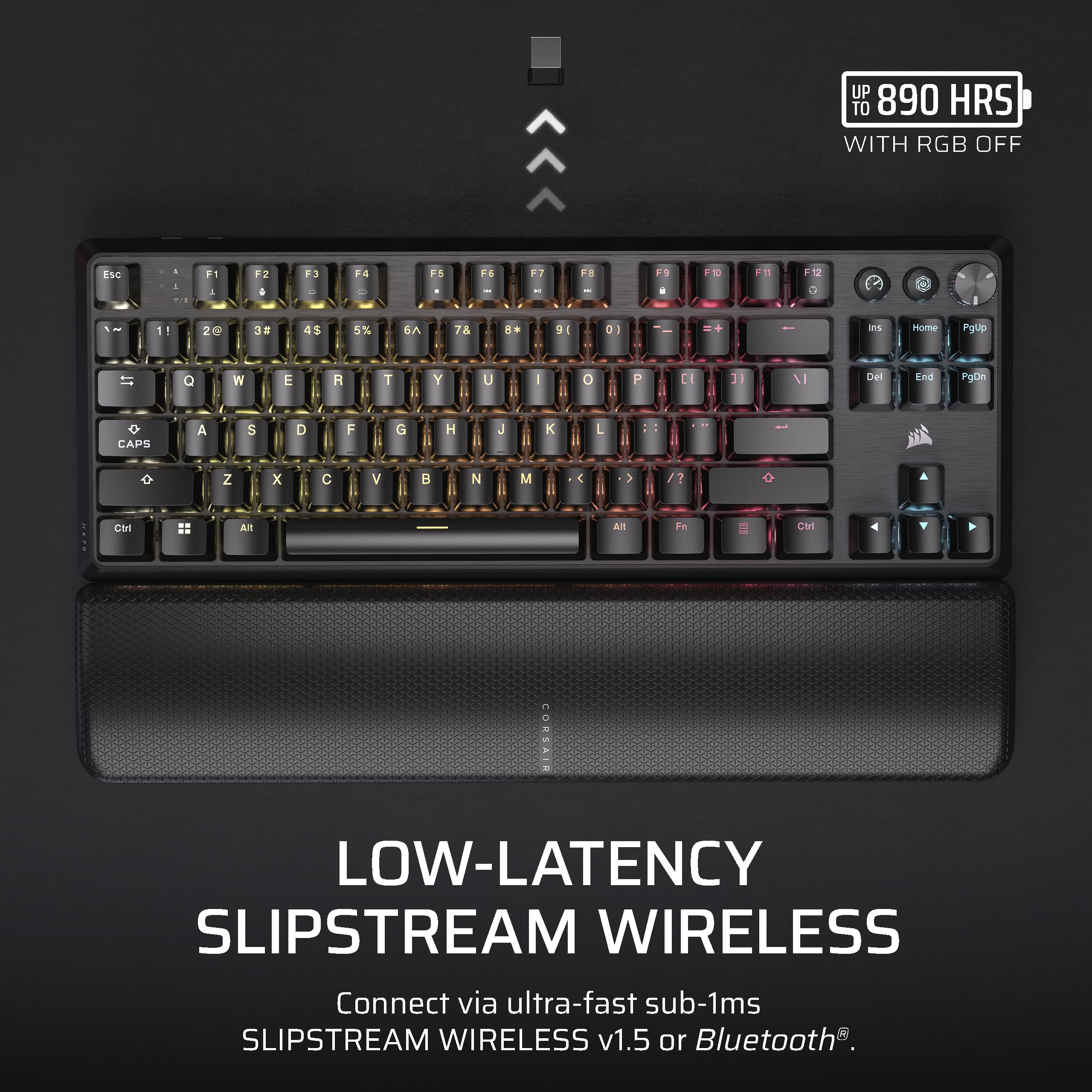 Foto 7 pulgar | Teclado Corsair K70 Core Tkl Inalámbrico Rgb Tenkeyless - Venta Internacional.