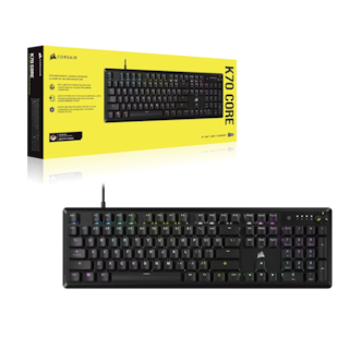 Foto 1 | Teclado Corsair K70 Core Rgb Series Cherry Mlx Red Ch-910971e-sp