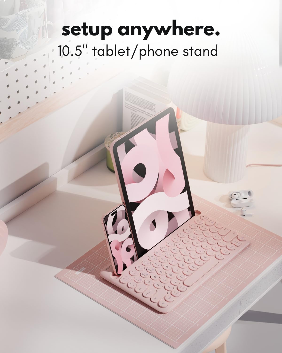 Foto 5 pulgar | Teclado Bluetooth Macally Para Tabletas Ipad Mini/air/mini - Venta Internacional.