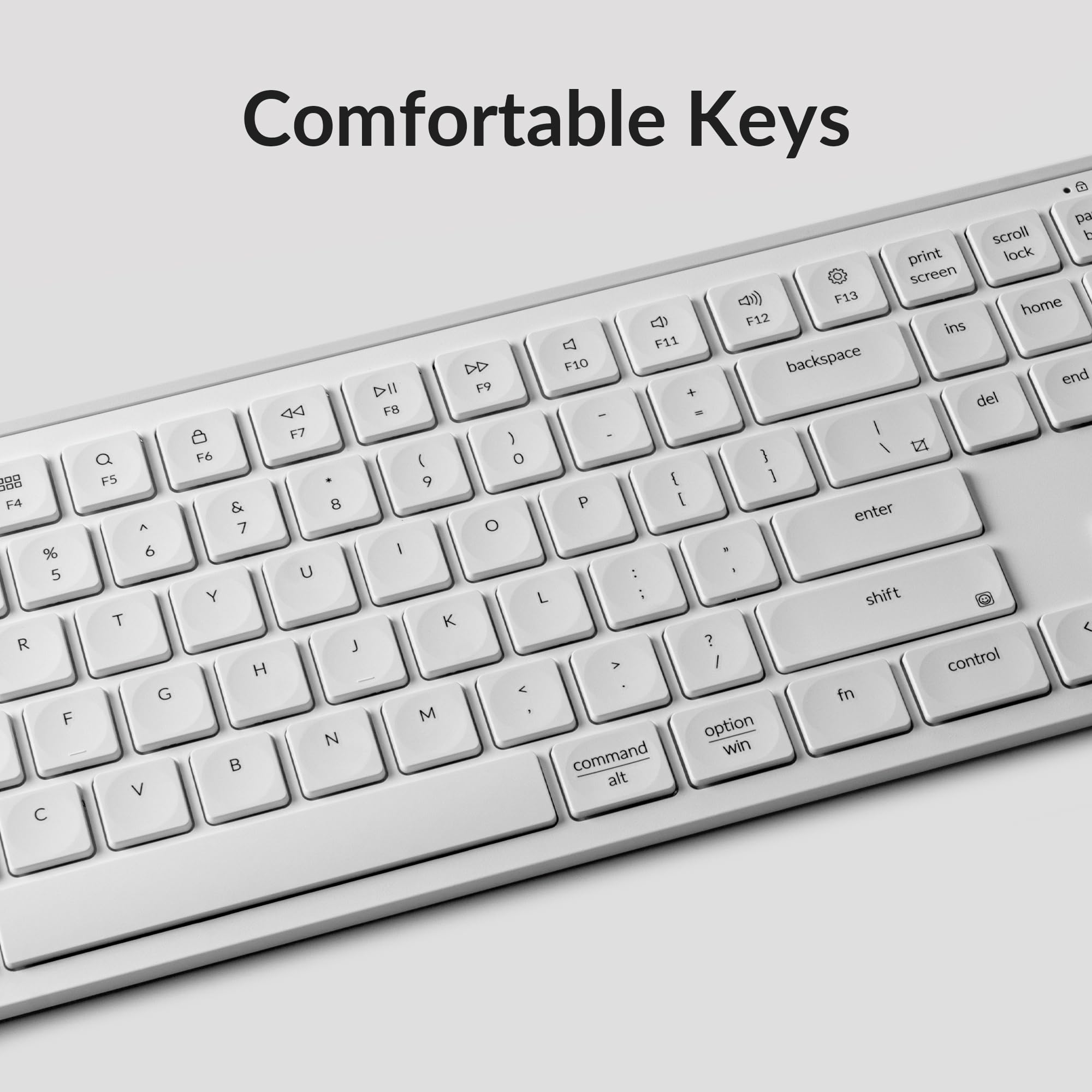 Foto 6 pulgar | Teclado Inalámbrico Keychron B6 Pro De Tamaño Completo Zmk Blanco Marfil - Venta Internacional.