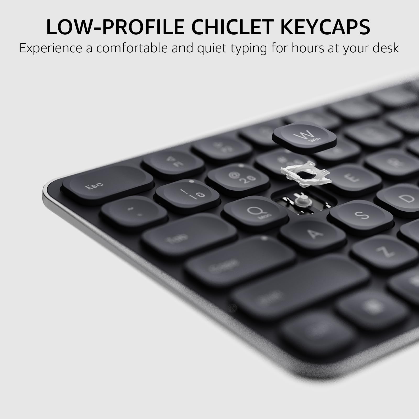 Foto 5 pulgar | Teclado Inalámbrico Rapoo E9310m Para Mac/ipad/pc Bluetooth 5.0 - Venta Internacional.