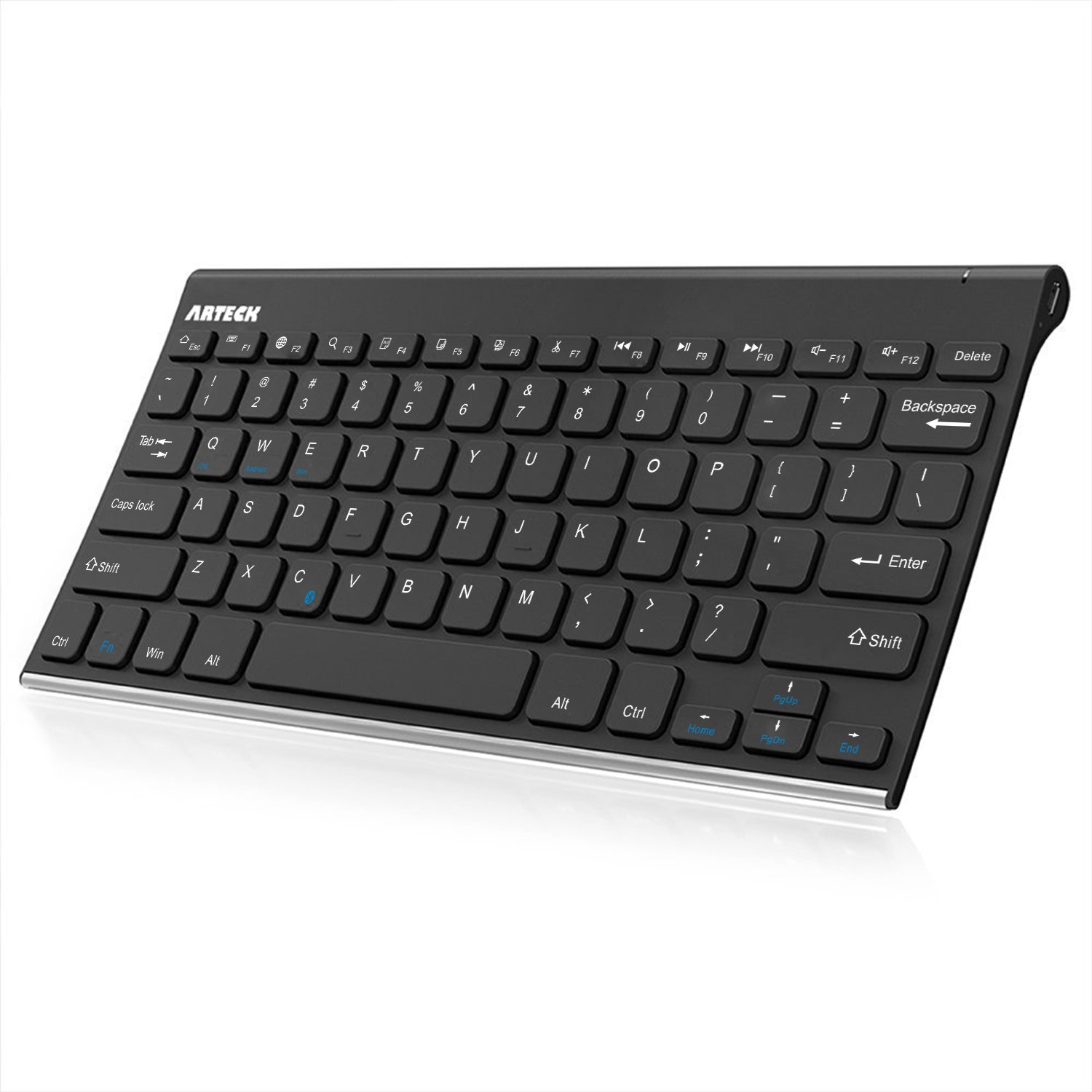 Foto 1 | Teclado Bluetooth Arteck De Acero Inoxidable Para Ipad De 10 2 Pulgadas - Venta Internacional.