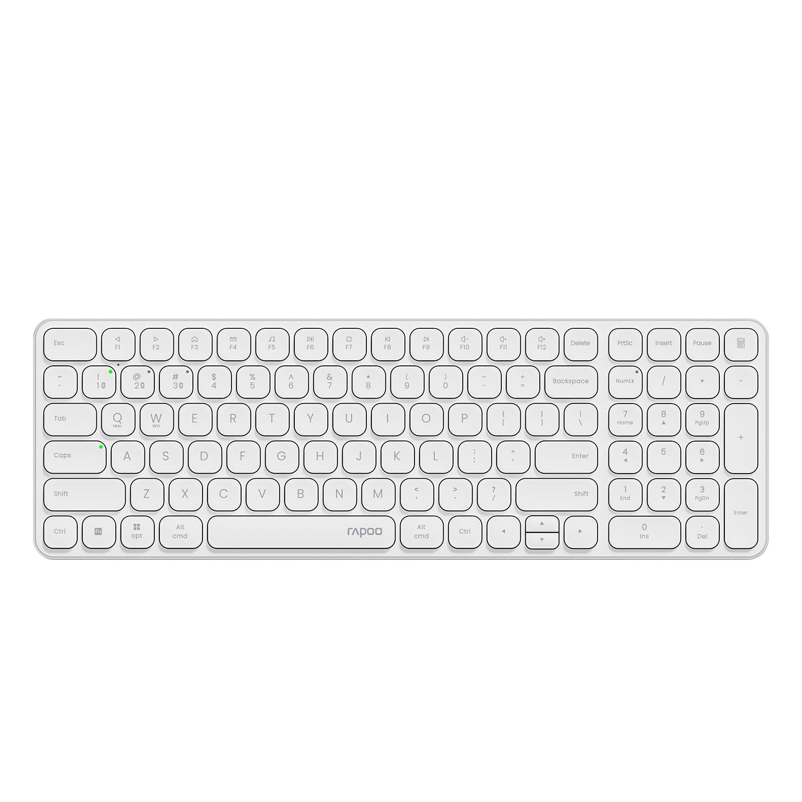 Foto 2 pulgar | Teclado Inalámbrico Rapoo E9310m Para Mac/ipad/pc Bluetooth 5.0 - Venta Internacional.