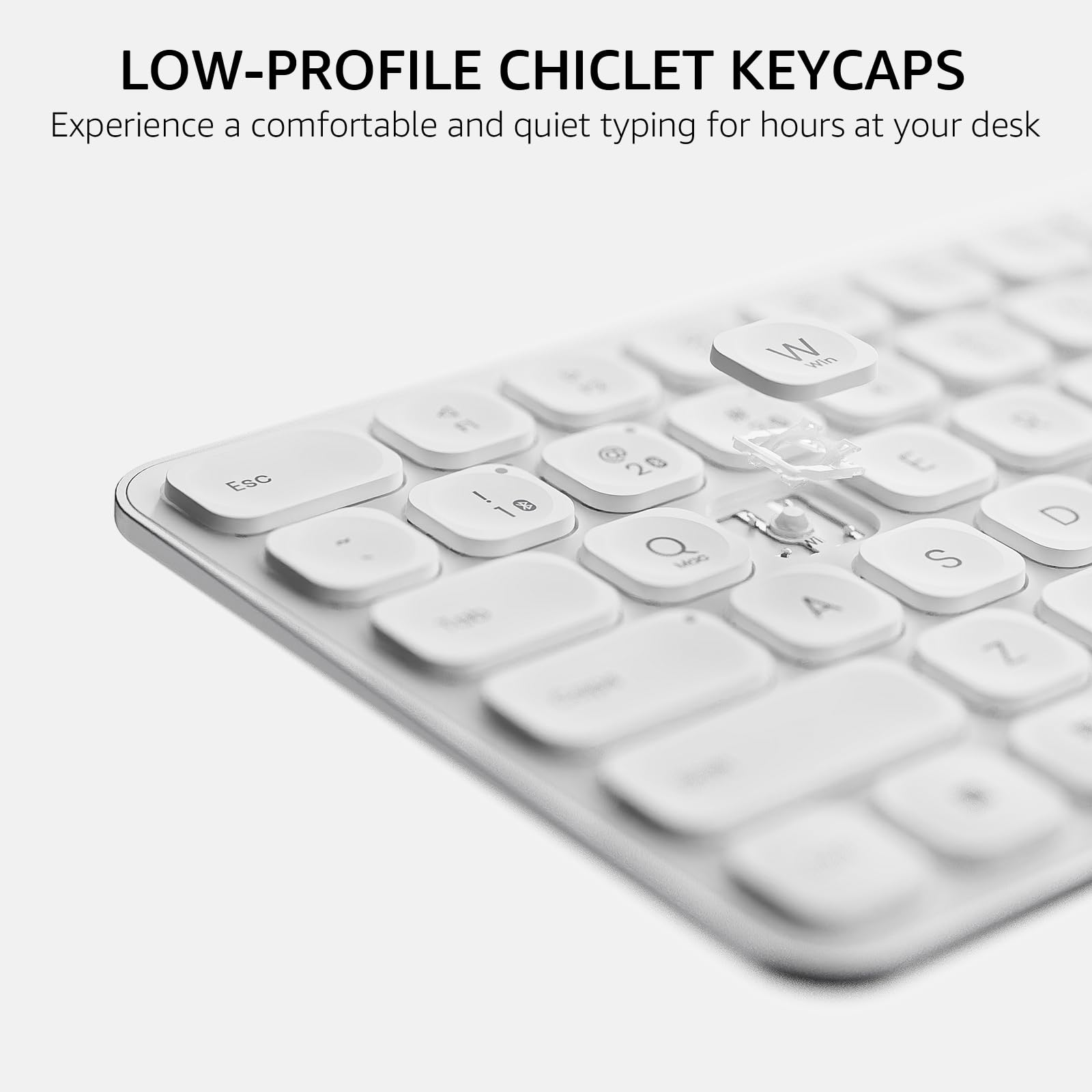 Foto 5 pulgar | Teclado Inalámbrico Rapoo E9310m Para Mac/ipad/pc Bluetooth 5.0 - Venta Internacional.
