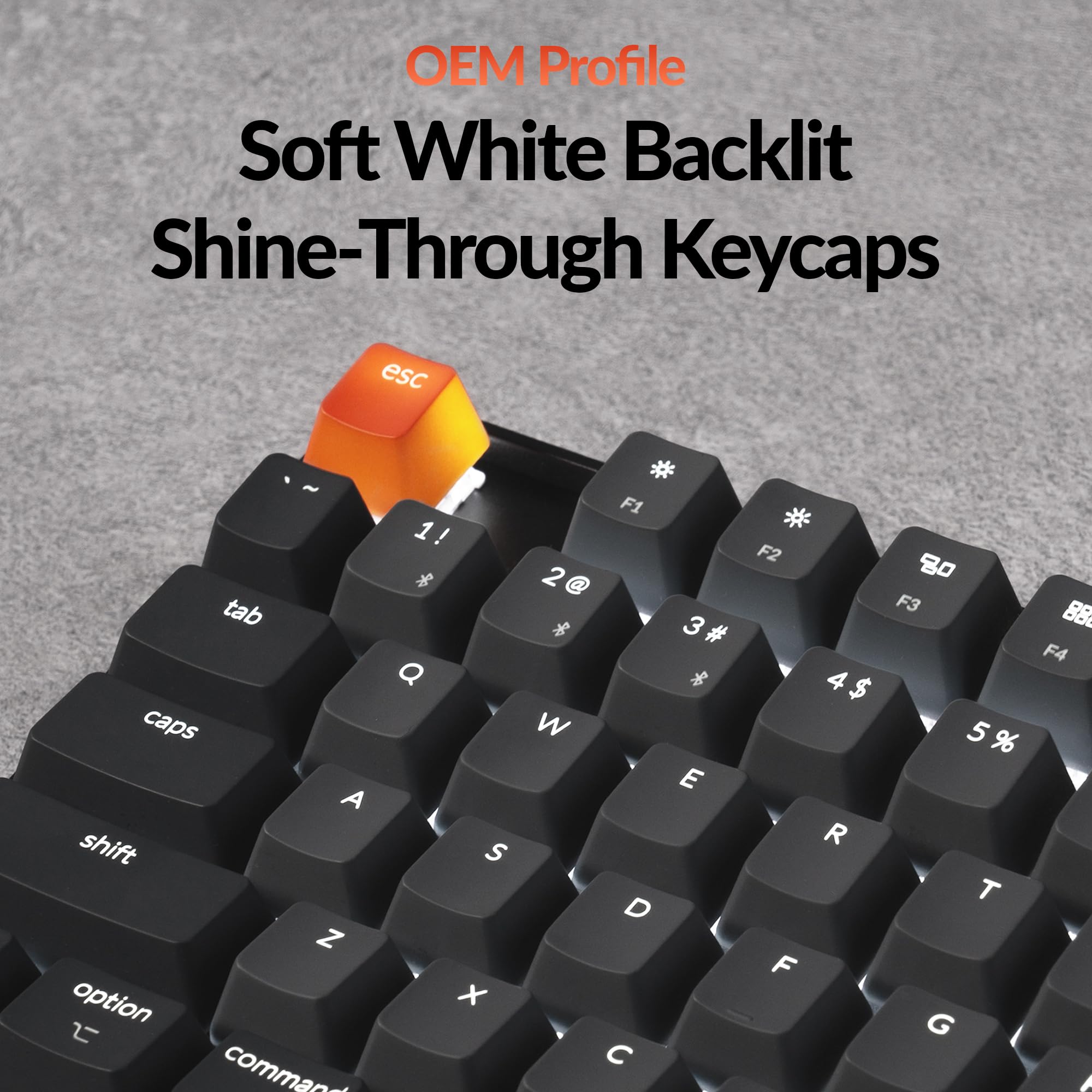 Foto 6 pulgar | Teclado Mecánico Inalámbrico Keychron K8 Silent Red Switch - Venta Internacional.