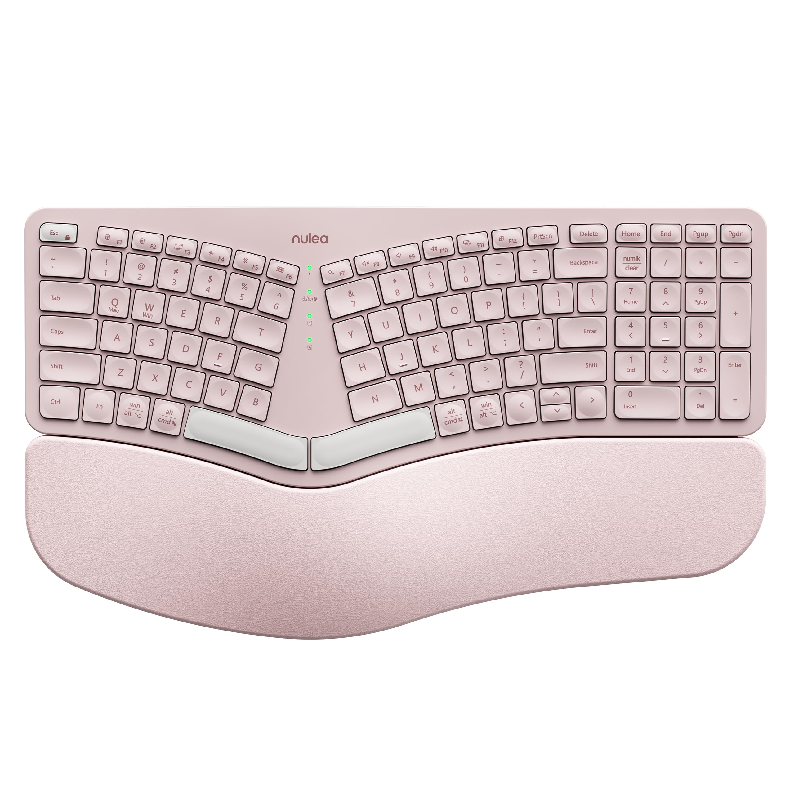 Foto 2 pulgar | Teclado Nulea Rt05b Bluetooth Ergonómico Split C-rosa - Venta Internacional.