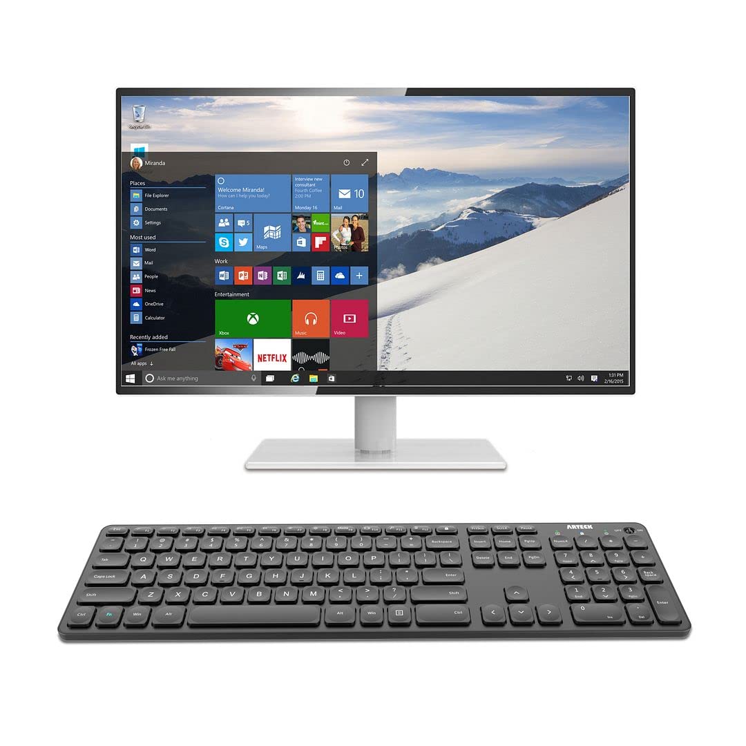 Foto 7 | Teclado Inalámbrico Arteck Ultra Slim Con Teclado Numérico - Venta Internacional.