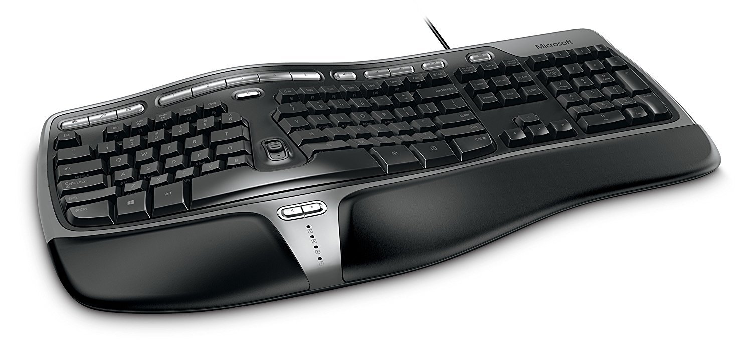 Foto 2 pulgar | Teclado Microsoft Natural Ergonomic 4000 Con Cable - Venta Internacional.