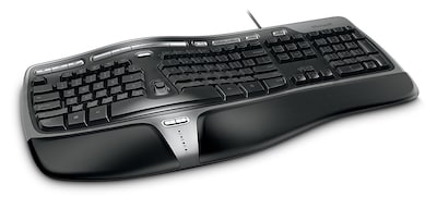 Foto 1 | Teclado Microsoft Natural Ergonomic 4000 Con Cable - Venta Internacional.