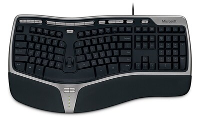 Foto 2 | Teclado Microsoft Natural Ergonomic 4000 Con Cable - Venta Internacional.