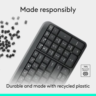 Foto 6 | Teclado Bluetooth Logitech K250 Con Teclado Numérico Para Windows/macos - Venta Internacional.
