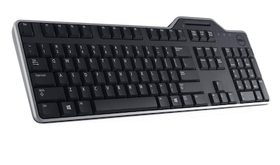 Foto 1 | Teclado Dell Kb813 Negro Usb Inglés Con Lector De Tarjetas Inteligentes - Venta Internacional.