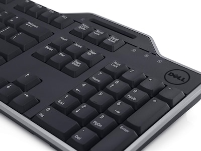 Foto 2 | Teclado Dell Kb813 Negro Usb Inglés Con Lector De Tarjetas Inteligentes - Venta Internacional.