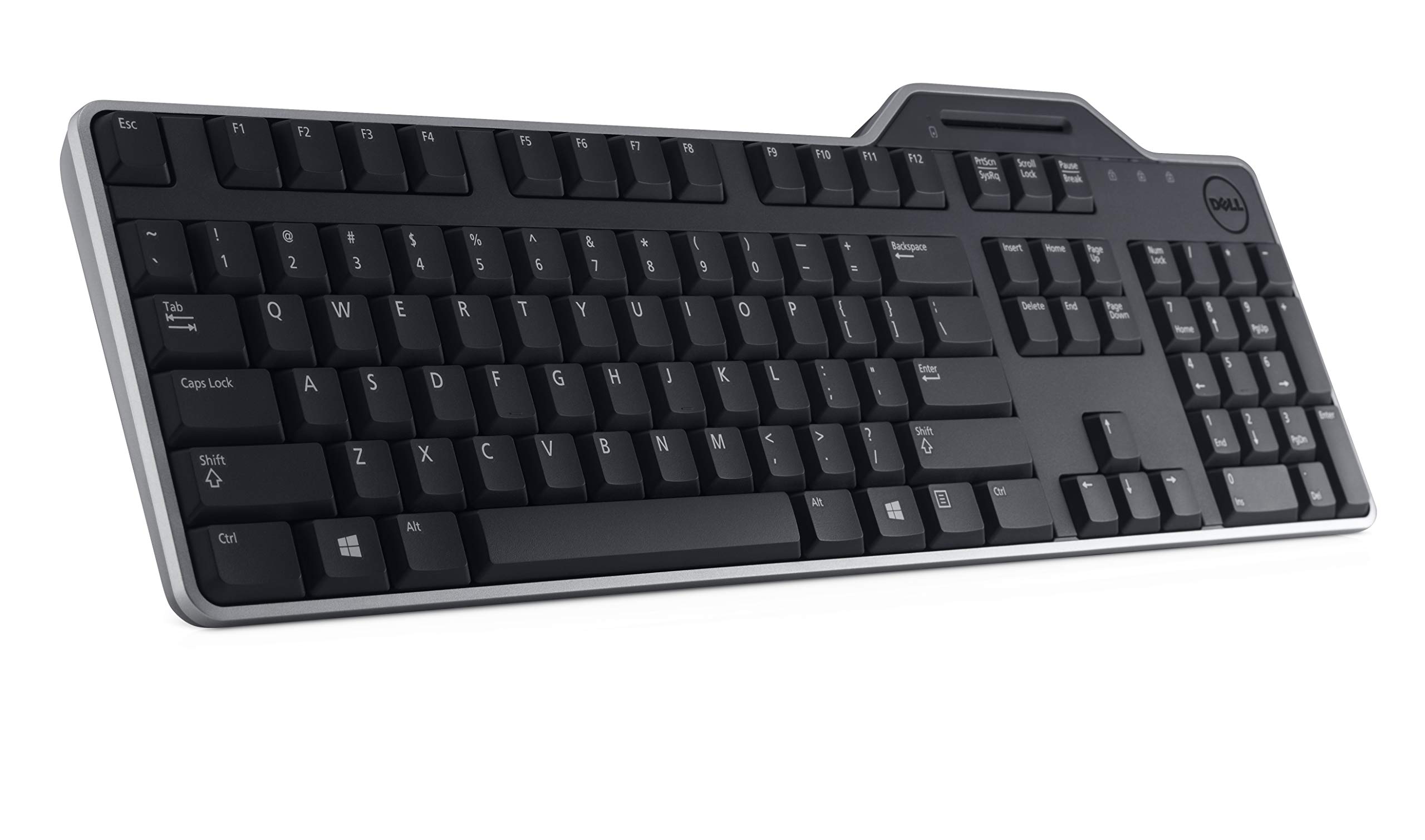 Foto 4 pulgar | Teclado Dell Kb813 Negro Usb Inglés Con Lector De Tarjetas Inteligentes - Venta Internacional.