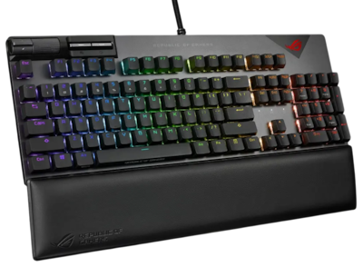 Foto 2 | Teclado Asus Xa08 Strix Flare Ii-nxrd-ca-pbt Mecanico Usb 2.0 Rgb 90mp02d6-bkaa01