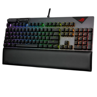 Foto 4 | Teclado Asus Xa08 Strix Flare Ii-nxrd-ca-pbt Mecanico Usb 2.0 Rgb 90mp02d6-bkaa01
