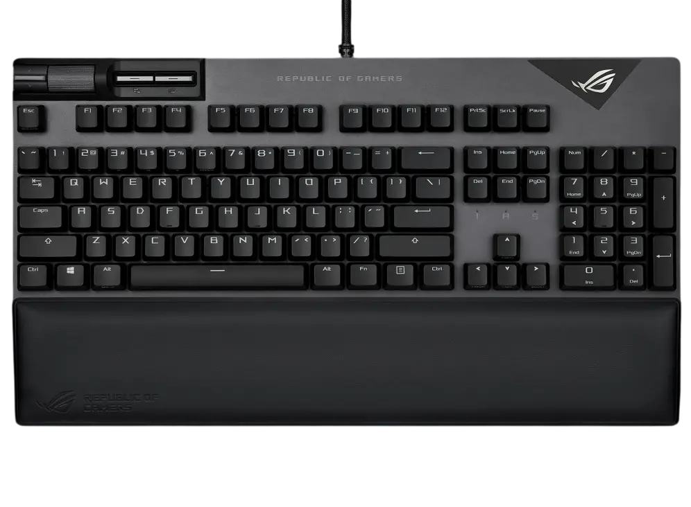 Foto 6 pulgar | Teclado Asus Xa08 Strix Flare Ii-nxrd-ca-pbt Mecanico Usb 2.0 Rgb 90mp02d6-bkaa01
