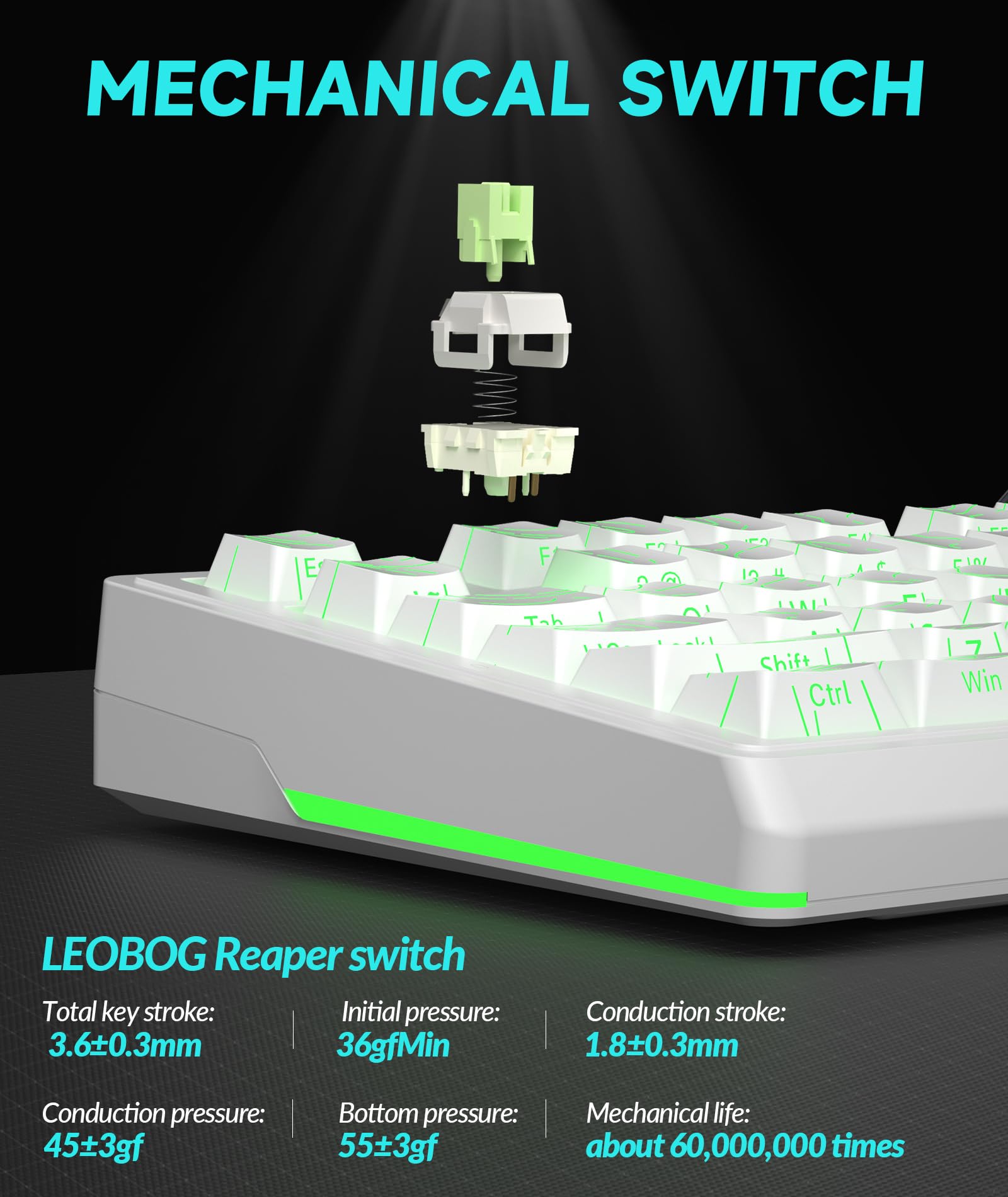 Foto 6 pulgar | Teclado Mecánico Inalámbrico Solakaka Ki99 Pro 96% Rgb - Venta Internacional.