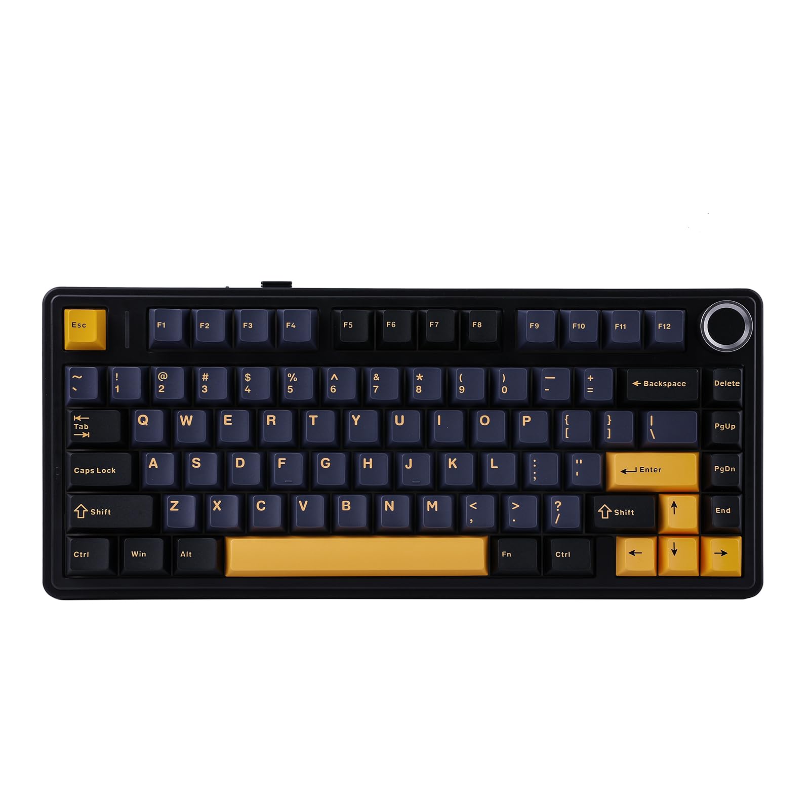 Teclado Mecánico Epomaker X Aula F75 Gasket 75% Rgb Negro - Venta Internacional.