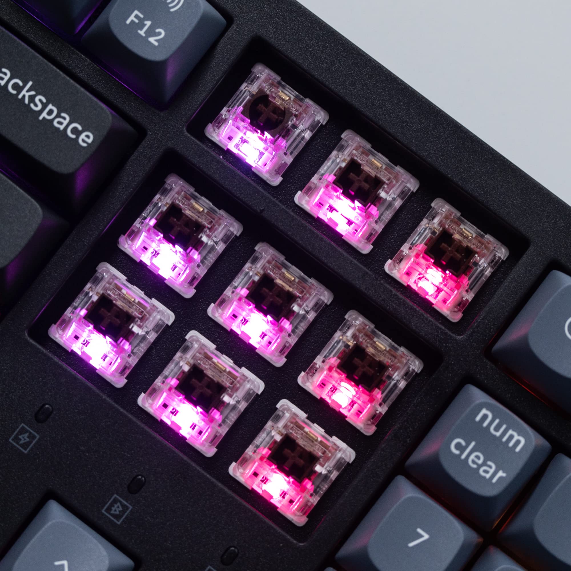 Foto 8 pulgar | Teclado Keychron K10 Pro Interruptor Mecánico Inalámbrico Marrón - Venta Internacional.
