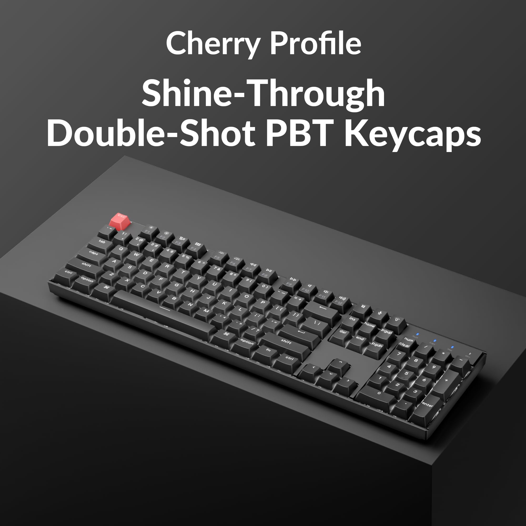 Foto 6 | Teclado Keychron K10 V2  Tamaño Completo  104 Teclas  Bluetooth  Mac/win - Venta Internacional.